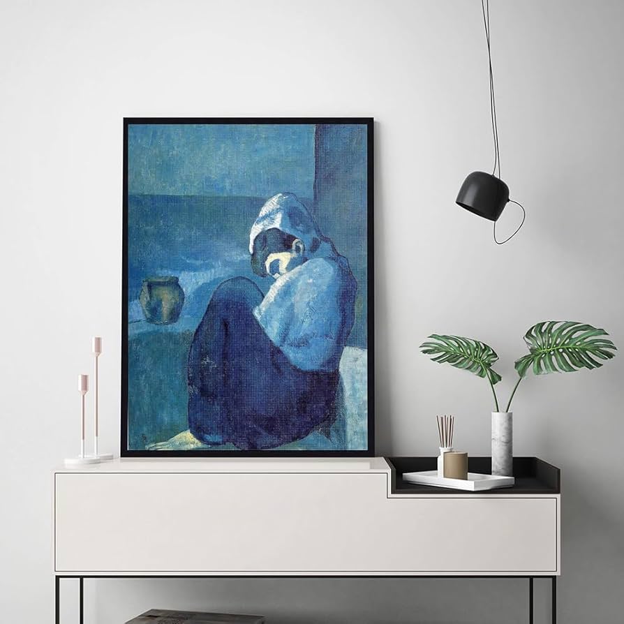 ★☆ピカソ ヘアーネットをつけた女 アートテリー シャーリングプリント★☆ ピカソ フランソワーズ・ジロの肖像 アートプリント | パブロ